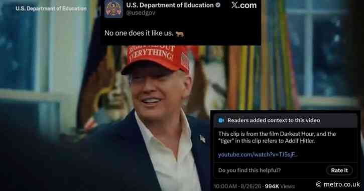 Trump staff swiftly deleted social media post that compared him to Hitler