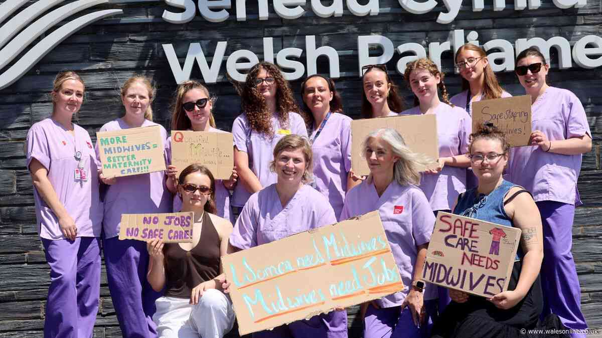 Midwifery graduates looking for jobs in McDonald's as dozens in Wales left without jobs