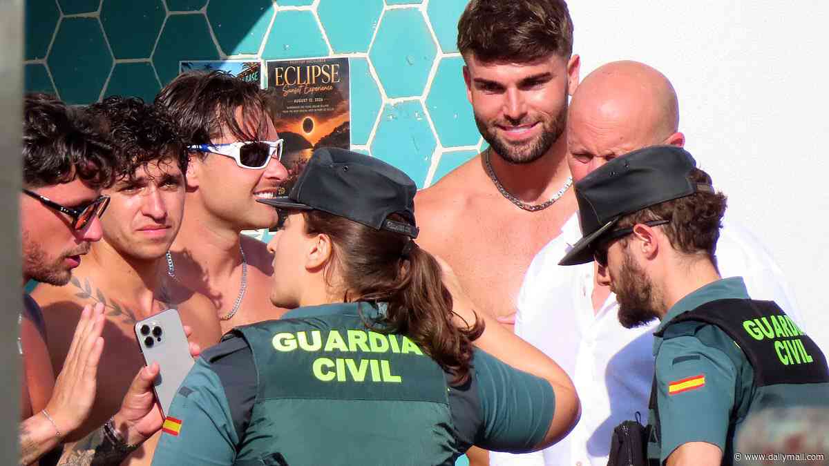 Love Island stars Molly Smith and Tom Clare's friend reveals why the police were called to rowdy wedding party and claims they were warned their 'lives were in danger'