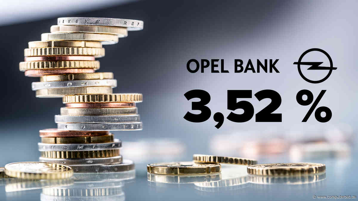 Opel Direktbank erhöht Tagesgeldzins auf 3,52 Prozent