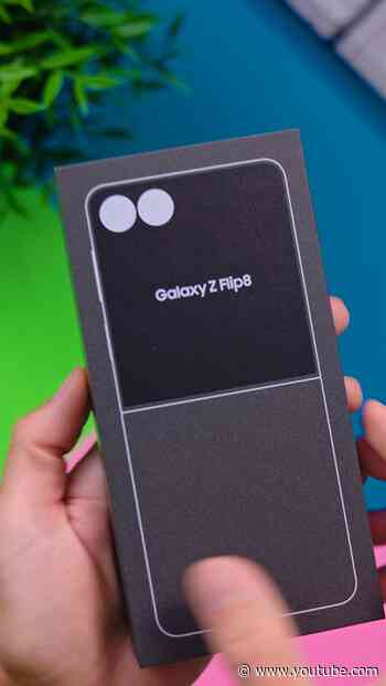 Samsung Galaxy Z Flip 8 Unboxing