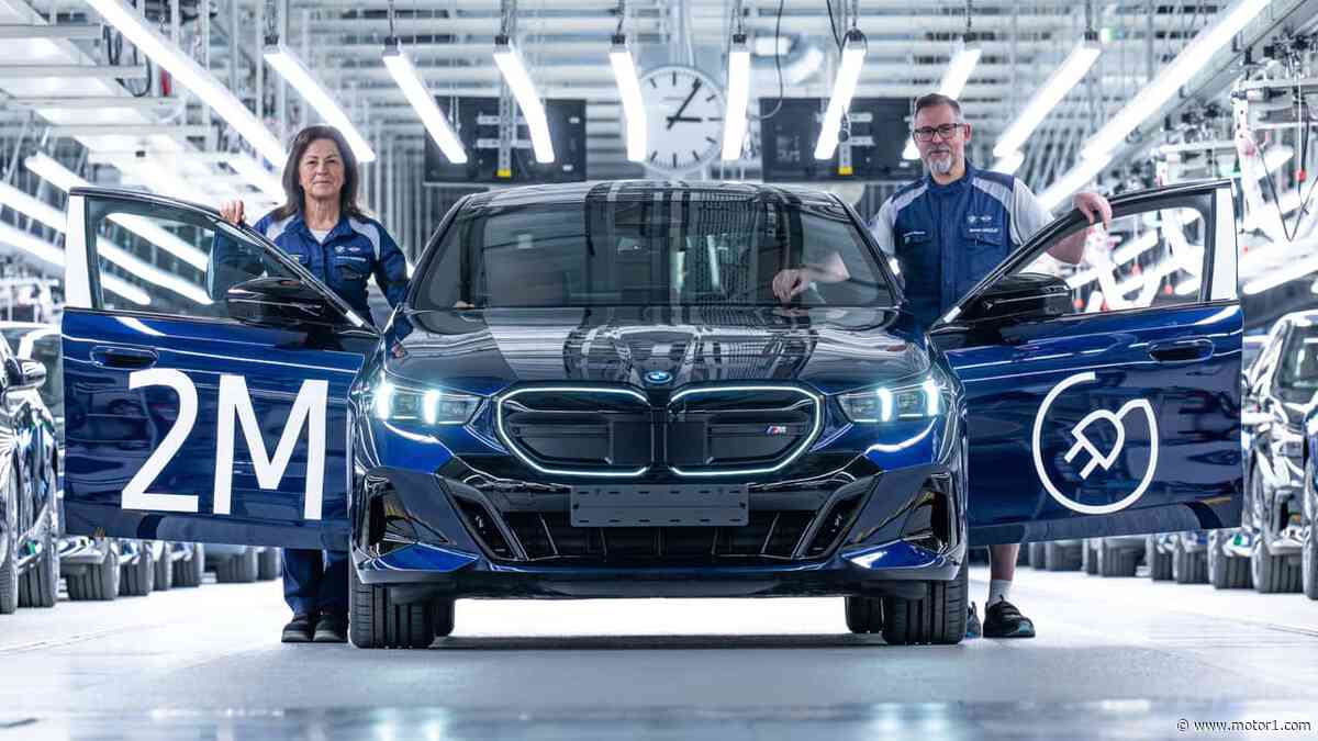 BMW Hits 2 Million Electric Cars, China And US Lag