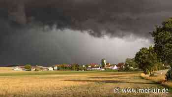 Erst Hitze, dann heftige Gewitter: Live-Karte zeigt, wo heute Unwetter drohen
