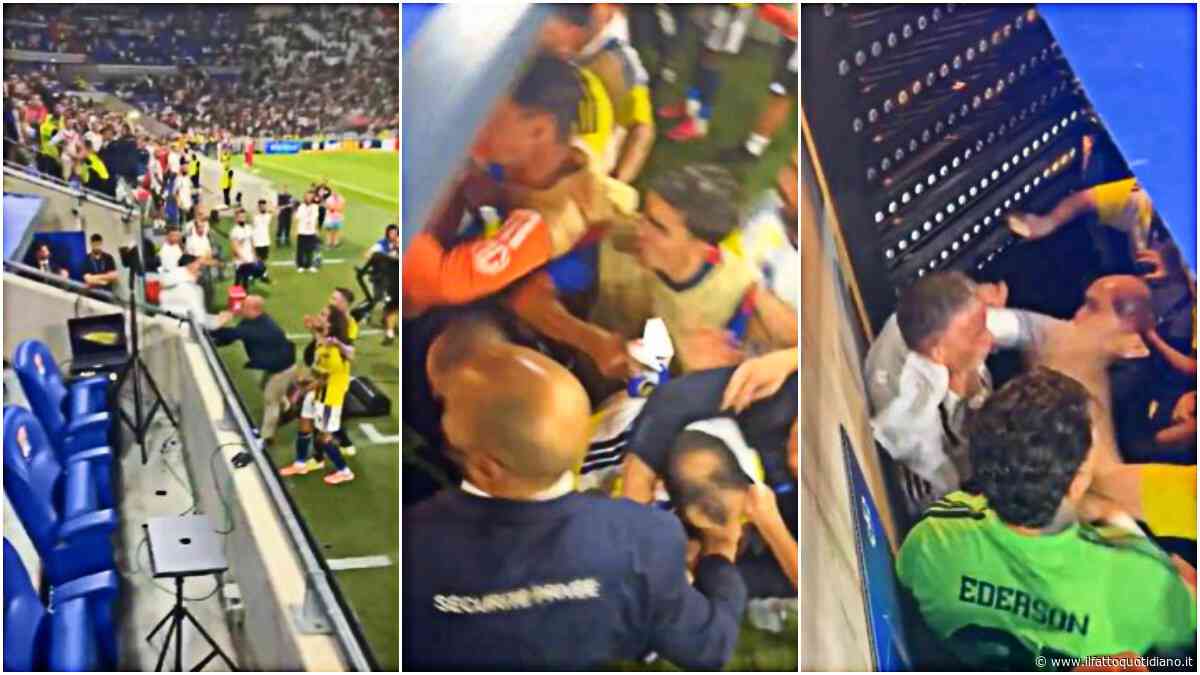 Guendouzi provoca i tifosi del Lione e scatena una maxi rissa: “In 60mila insultavano i miei figli” – Video