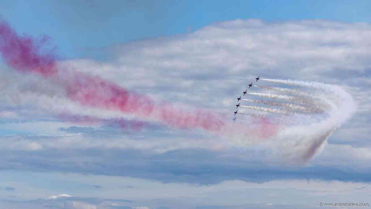 Red Arrows 2026 map shows where you can see them in action - full list of dates