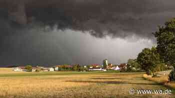 Erst Hitze, dann heftige Gewitter: Live-Karte zeigt, wo heute Unwetter drohen