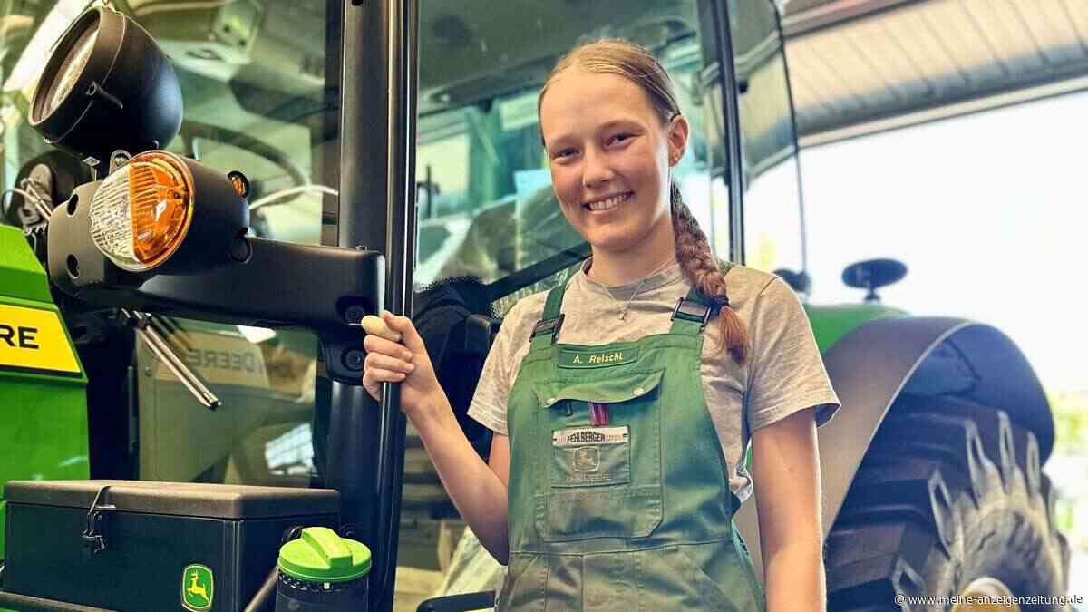 Annette Reischl wird Landmaschinenmechatronikerin – einzige Frau in ihrer Klasse