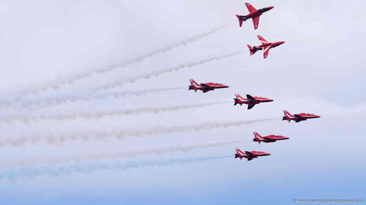 Every Red Arrows UK display in 2026 as interactive map shows where you can see them