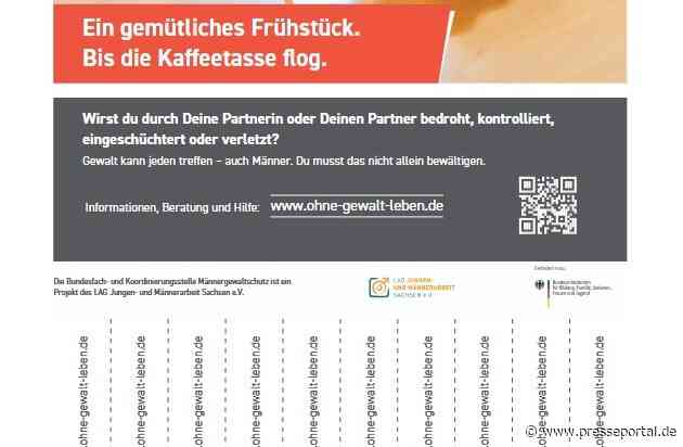 "Ohne Gewalt leben, Mann": Neue Abreißzettel machen Hilfe für gewaltbetroffene Männer sichtbar