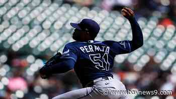 Freddy Peralta’s six scoreless innings leads Rays to 3-0 win over Tigers