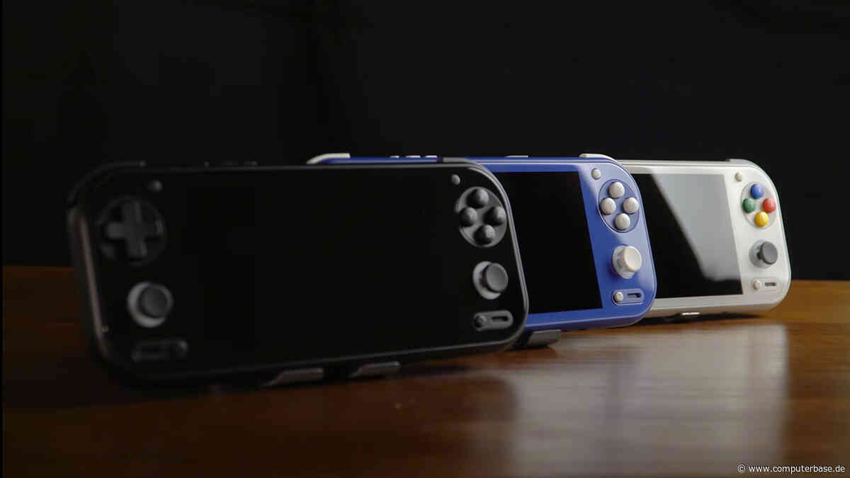 Anbernic RG55G1: Retro-Handheld sieht aus wie eine Nintendo Switch Lite