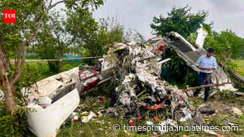 Garg Aviation’s trainer aircraft crashes in Kanpur, 2 killed