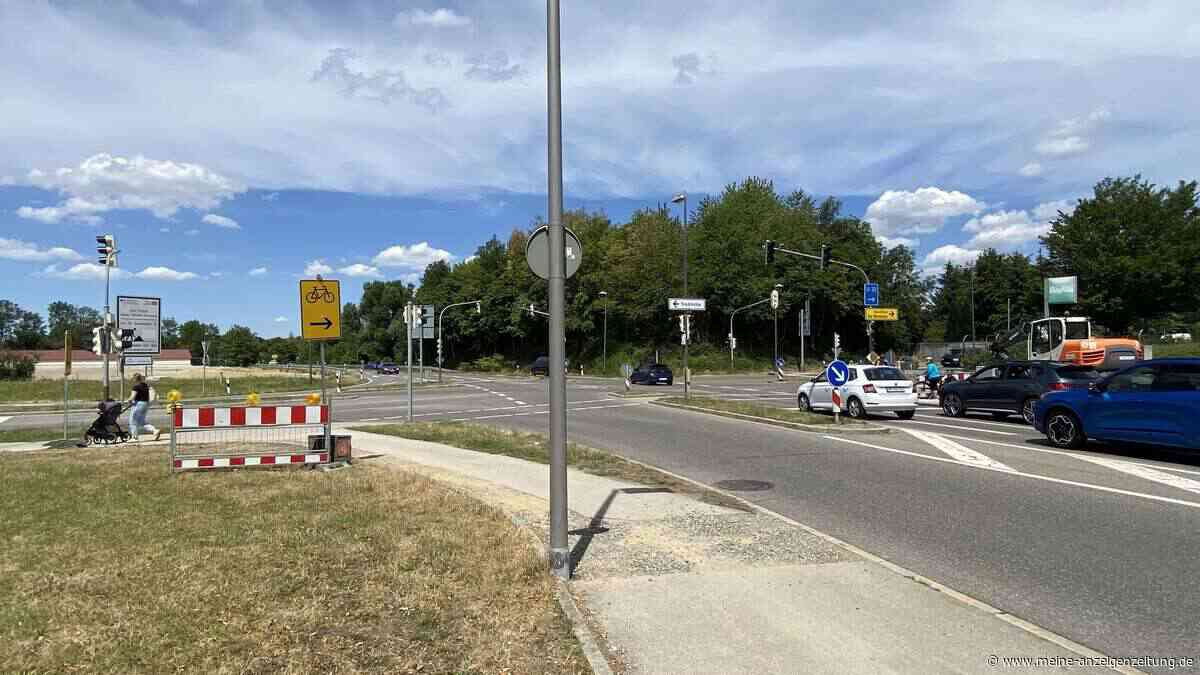 BayWa-Kreuzung: Günzburger Straße wegen Straßenbauarbeiten gesperrt