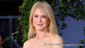 Nicole Kidman stuns in embellished gown with daring thigh-high slit