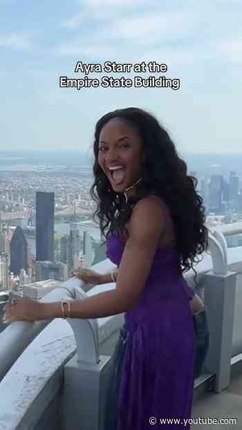 Where did Ayra Starr go in NYC?