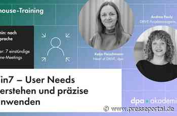 User Needs - Nutzerbedürfnisse verstehen | dpa-Akademie