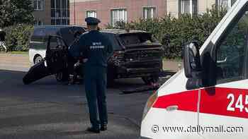 Russian commander killed and wife fights for life 'with legs blown off' in St Petersburg car bombing