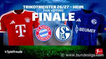 Das Finale im Trikot-Voting läuft!