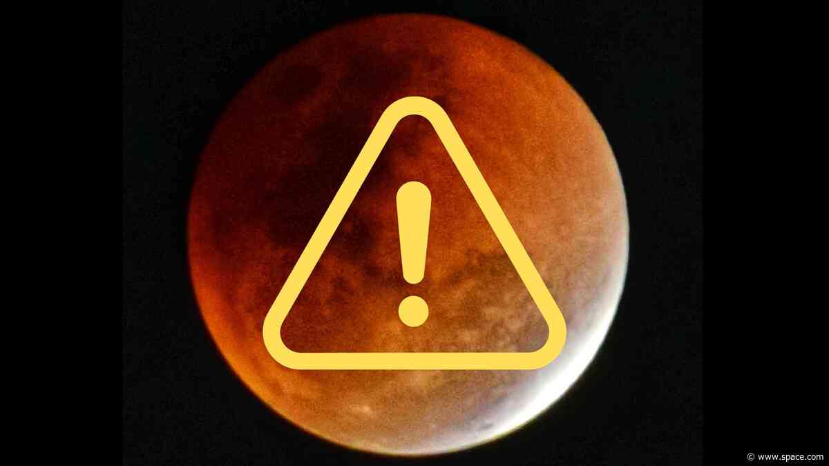 An impressive partial lunar eclipse will turn the moon an eerie red for millions of people tonight