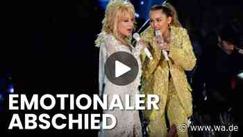 Miley Cyrus nimmt emotional Abschied von Dolly Parton: „Engel an meiner Seite“