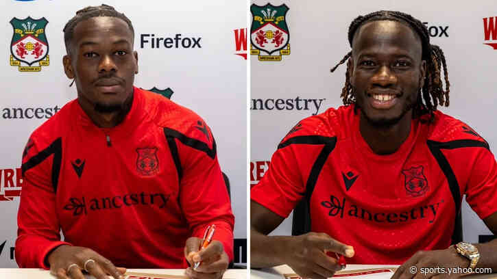 Wrexham complete signings of Ekomie and Kabore