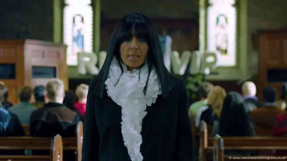 Celebrity Traitors series two first look as Claudia Winkleman brings stars to church
