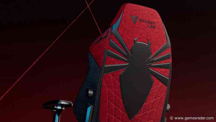 Secretlab's new Spider-Man gaming chair includes a venomous nod
