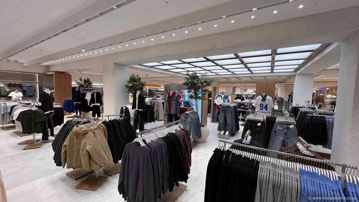 Brand opens first UK store in Liverpool as huge queues form
