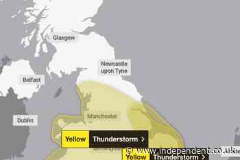 Met Office warns people in 81 areas to prepare ‘emergency kit’ ahead of flooding and thunderstorms