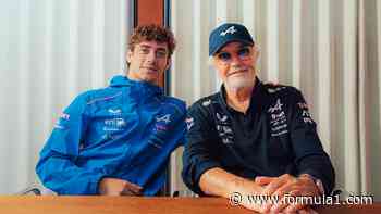 Alpine confirm Colapinto contract extension for 2027