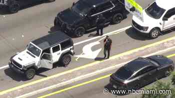 3 suspects arrested after grappler stops fleeing vehicle in Fort Lauderdale ID'd, police say