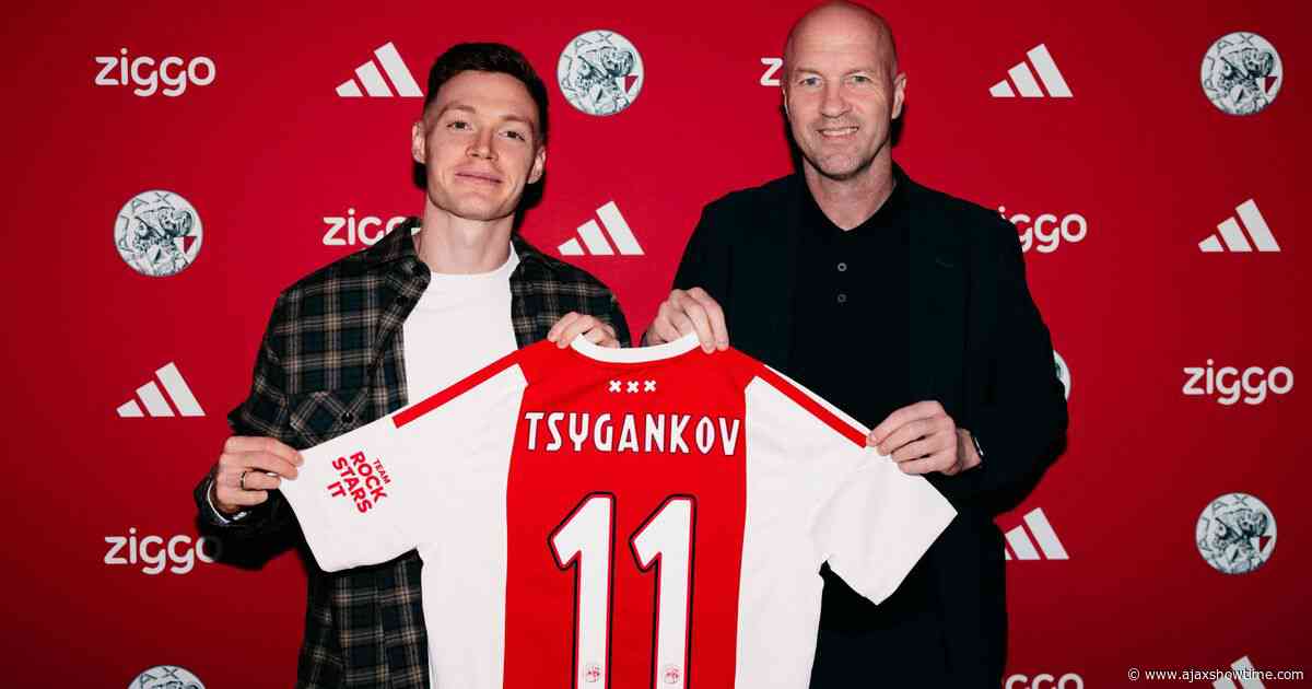 Tsygankov ziet spelen voor Ajax als voorrecht: 'Fijn om te weten dat iemand op je wacht'