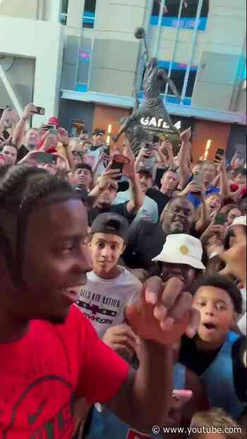 Caleb Wilson brought the ENERGY to Bulls Fest‼️ #chicagobulls #nba #basketball #fans