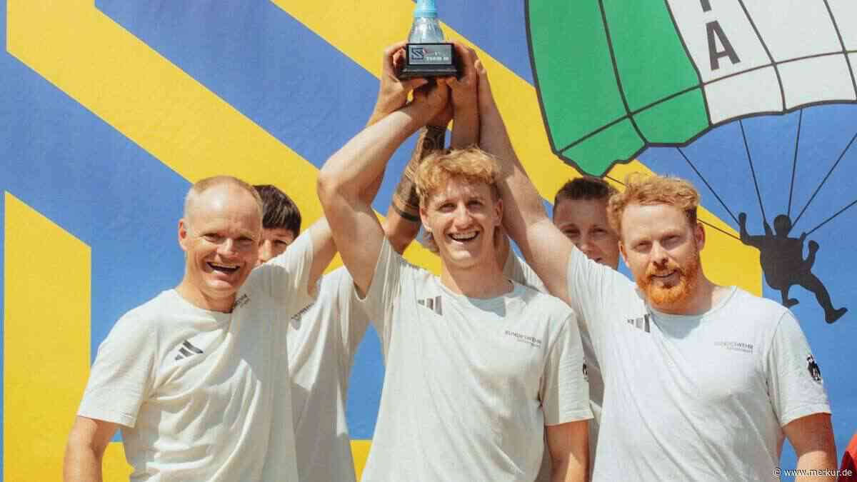 „Macht Mut für die kommenden Aufgaben“: Fallschirm-Zielspringer aus Altenstadt holen Teamsieg im Weltcup