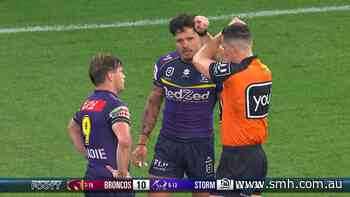 High shot puts Storm winger in the bin