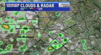 Scattered rain likely for some this afternoon