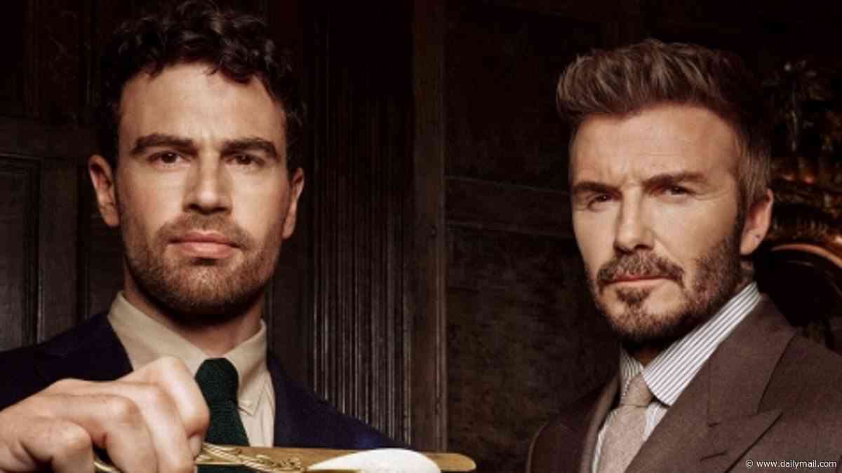 David Beckham joins Theo James in new The Gentlemen and Stella Artois campaign amid Meghan Markle casting reports