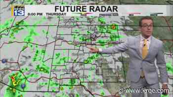 Scattered storms expected across New Mexico