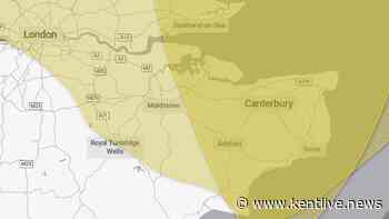 Kent hit with more thunderstorm warnings with lightning, hail and floods possible