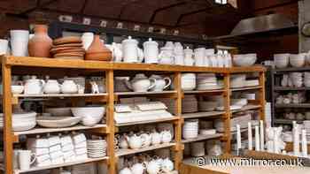 Historic UK pottery store set to close after falling into administration — opened in 1809