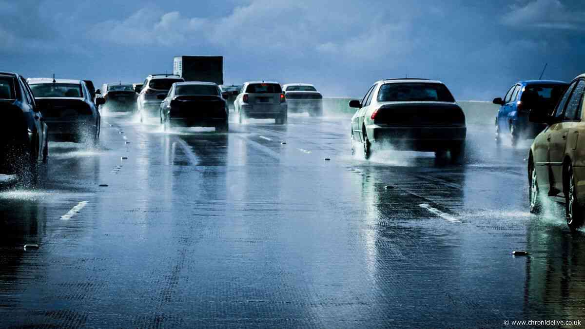 Motorists urged to make vital car check as North East set for rain and thunder