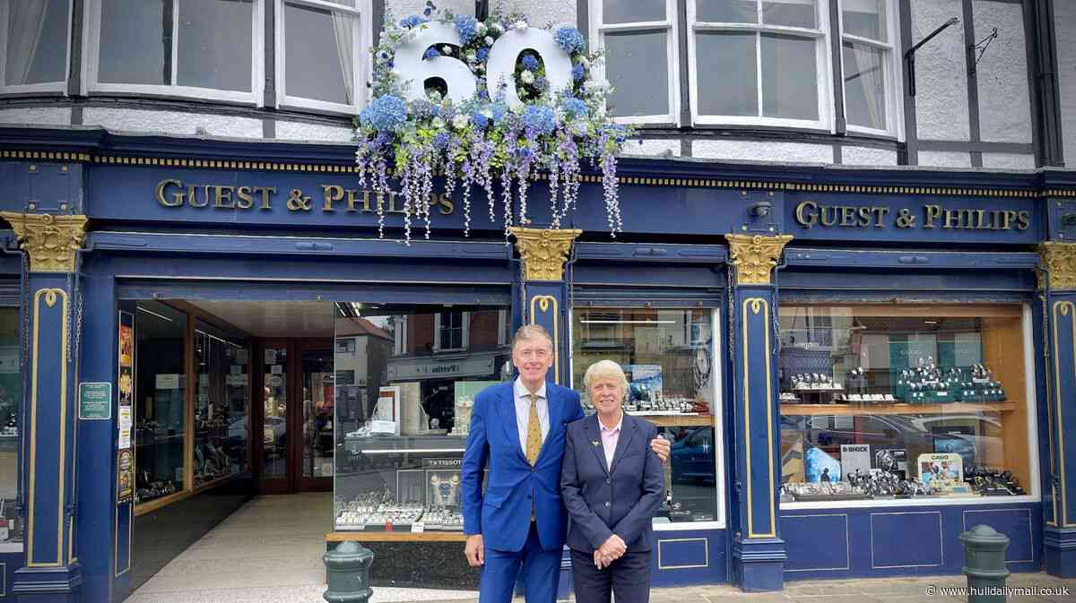 Diamond date for family jewellers in Beverley now serving third generation of customers