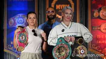 Mikaela Mayer vs. Chantelle Cameron: How the 'easiest pound-for-pound match-up ever made' was agreed