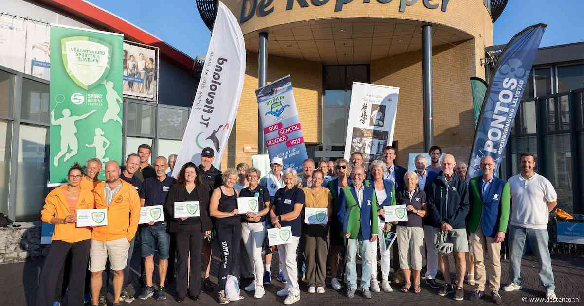 Twaalf sportaanbieders in Lelystad krijgen keurmerk Verantwoord Sporten en Bewegen