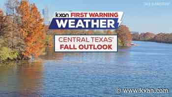 Fall weather forecast released for Central Texas
