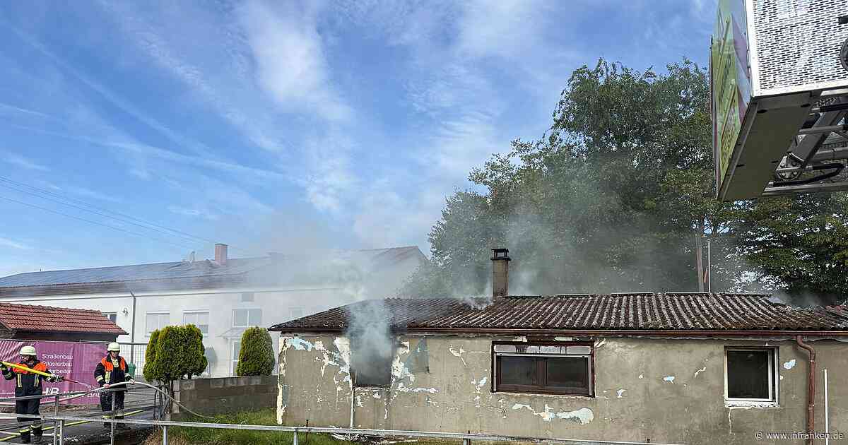 Oberhaid: Einfamilienhaus fällt Flammen zum Opfer - "nicht mehr bewohnbar"