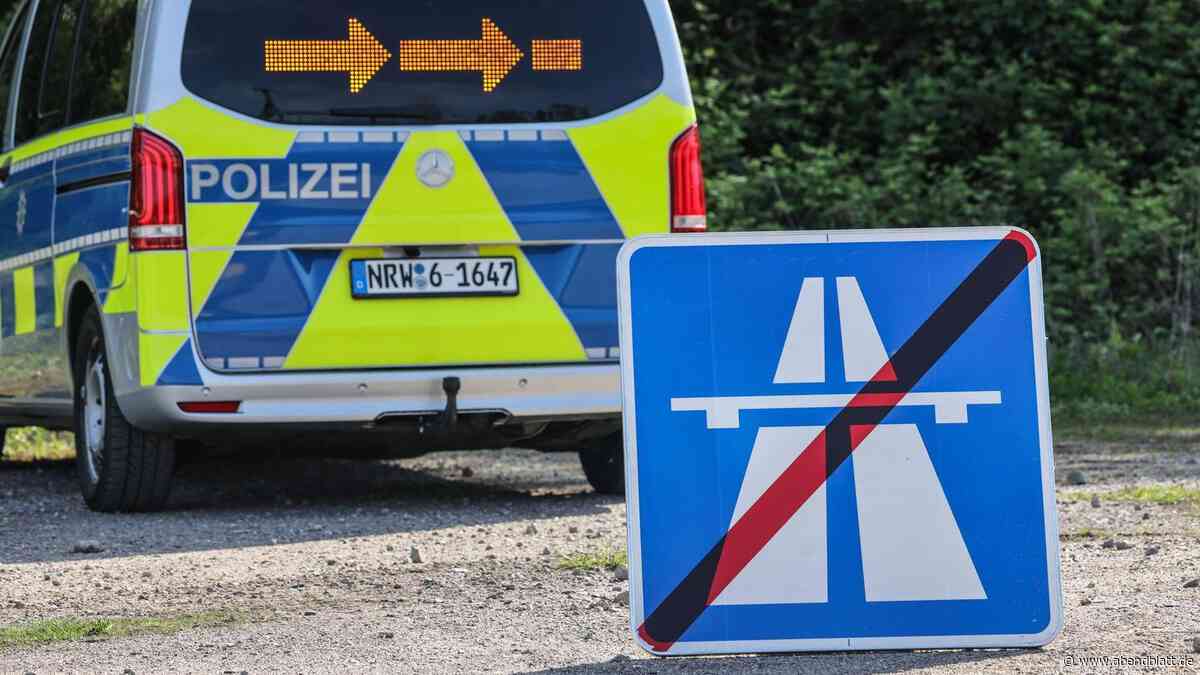 A1 in Hamburg am Wochenende gesperrt – Autofahrer erwarten lange Staus