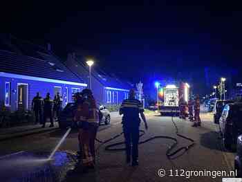 Rolgordijn vat vlam in woning Appingedam
