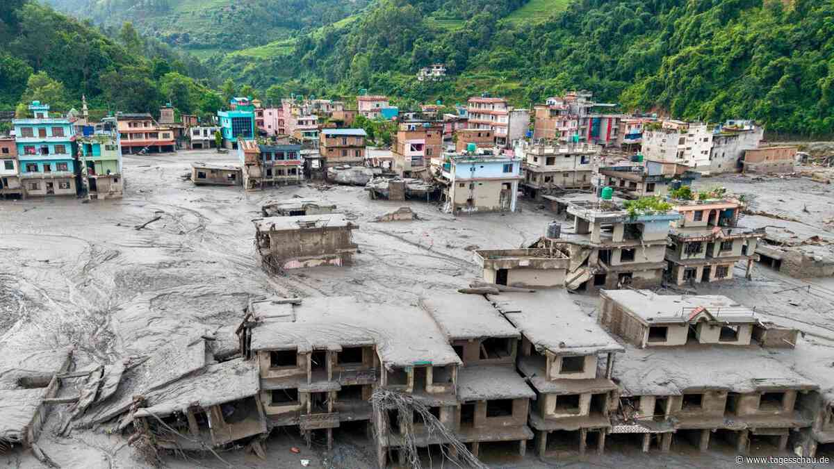 Nach Sturzfluten im Himalaya: Auch Deutsche unter den Vermissten