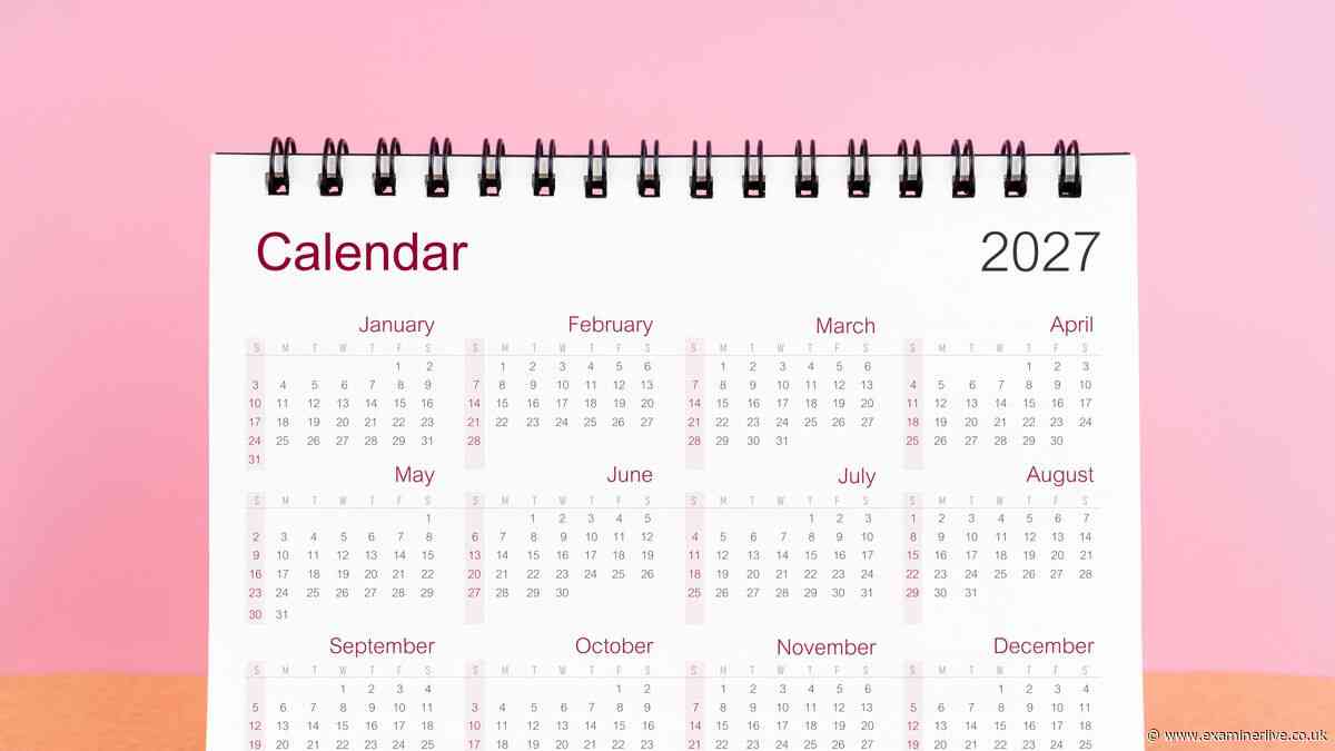 Get 47 days holiday in 2027 thanks to Bank Holiday change and extra days off